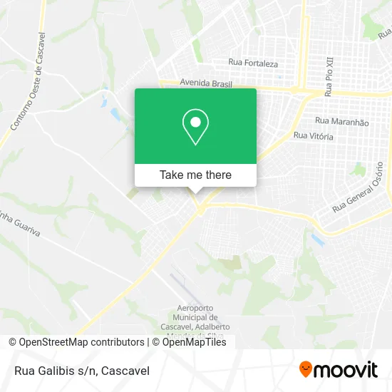 Rua Galibis s/n map