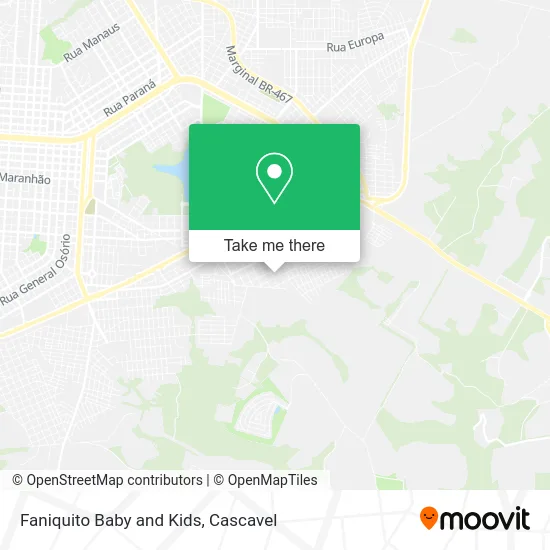 Faniquito Baby and Kids map