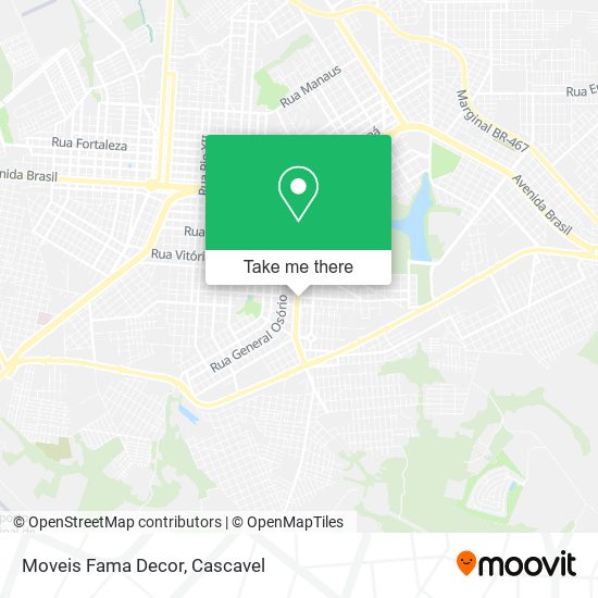 Mapa Moveis Fama Decor