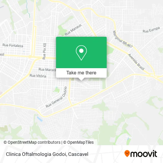Clinica Oftalmologia Godoi map