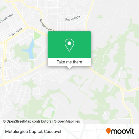 Metalurgica Capital map