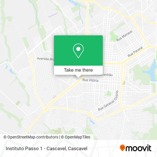 Instituto Passo 1 - Cascavel map