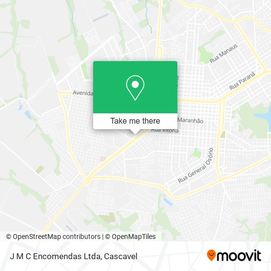 J M C Encomendas Ltda map