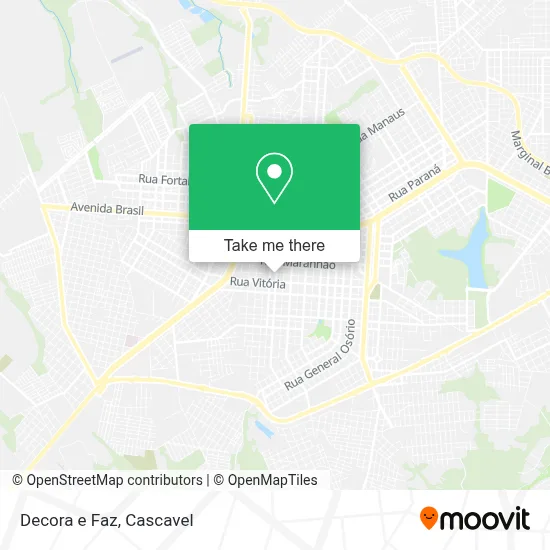 Decora e Faz map