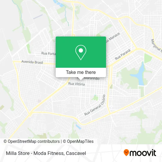 Milla Store - Moda Fitness map