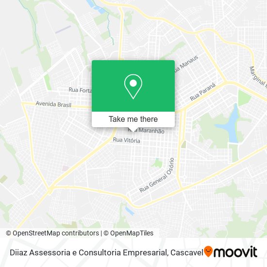 Mapa Diiaz Assessoria e Consultoria Empresarial