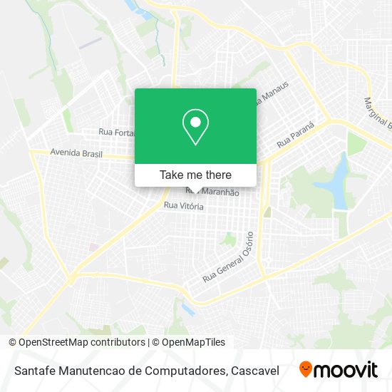 Santafe Manutencao de Computadores map