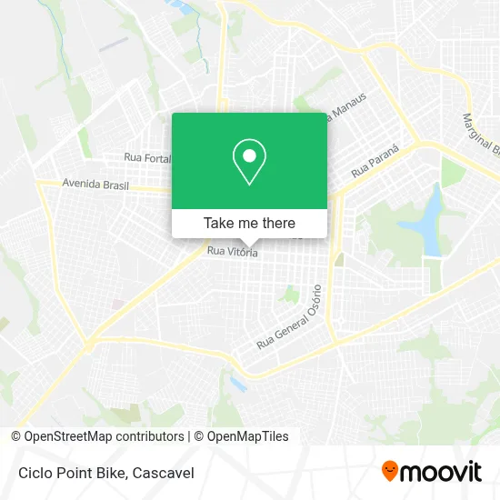 Ciclo Point Bike map