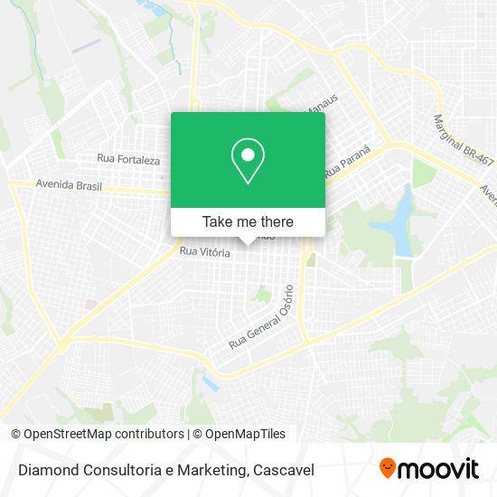 Diamond Consultoria e Marketing map