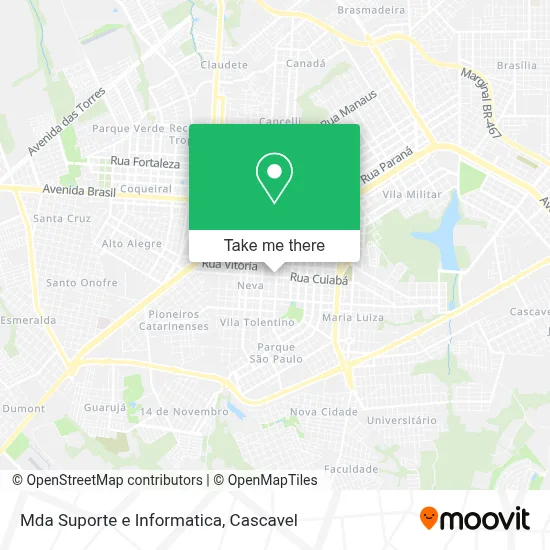 Mda Suporte e Informatica map
