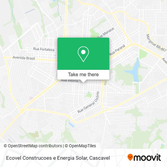 Ecovel Construcoes e Energia Solar map