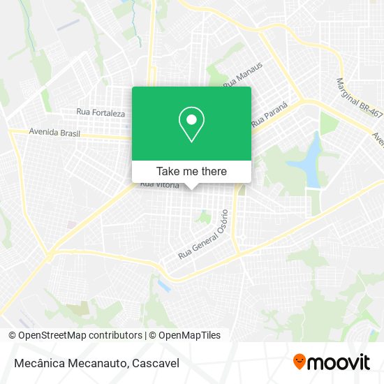 Mecânica Mecanauto map