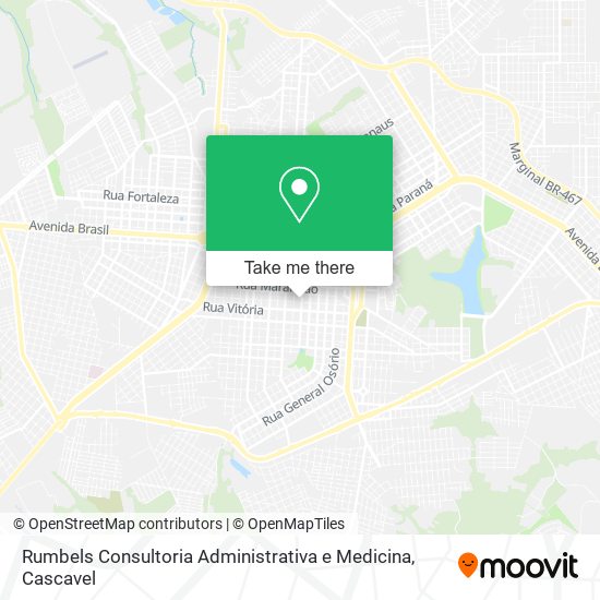 Rumbels Consultoria Administrativa e Medicina map