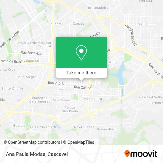 Ana Paula Modas map