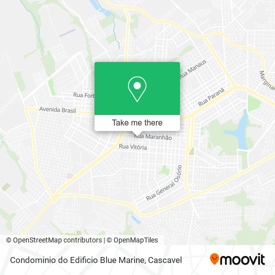Condominio do Edificio Blue Marine map