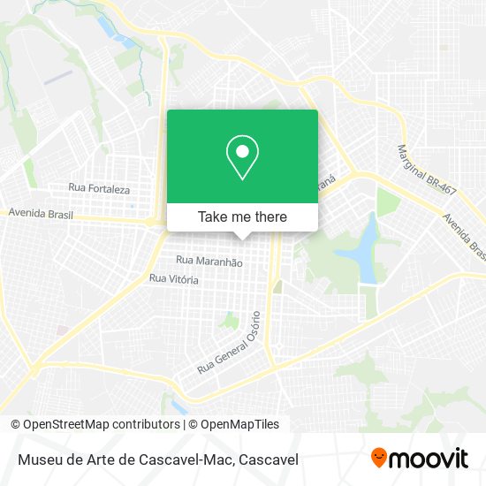 Museu de Arte de Cascavel-Mac map