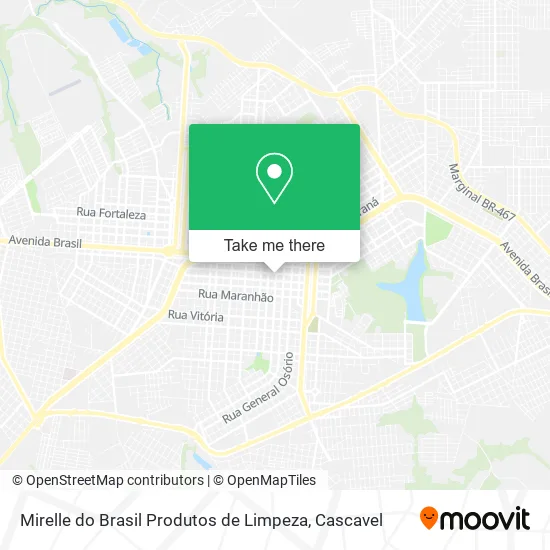 Mirelle do Brasil Produtos de Limpeza map