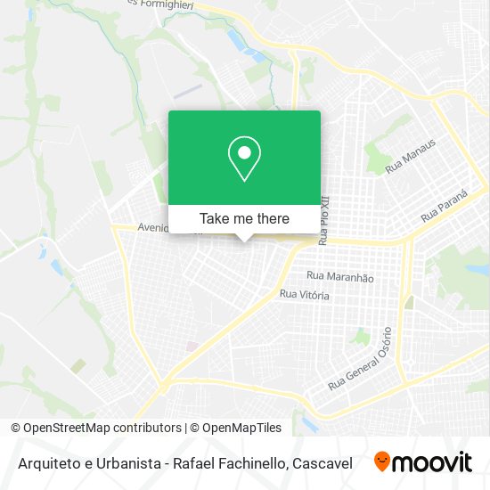 Arquiteto e Urbanista - Rafael Fachinello map