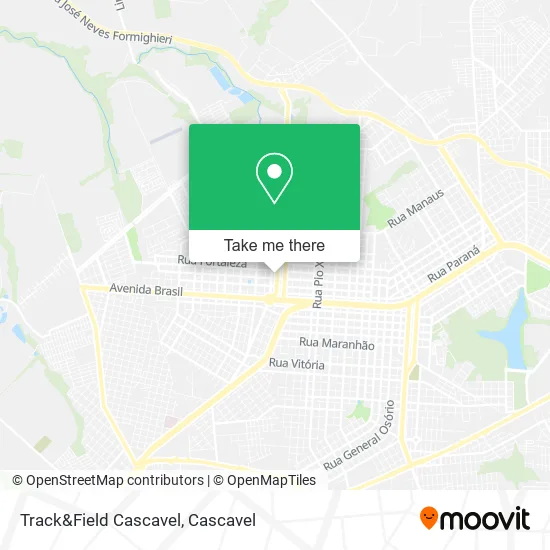 Track&Field Cascavel map