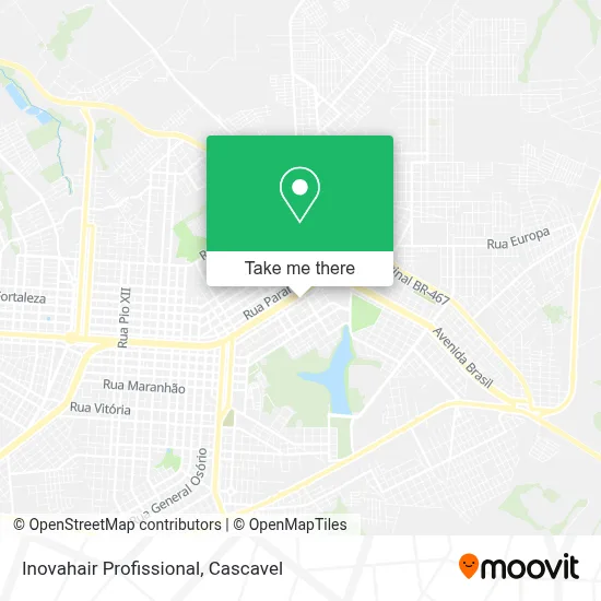 Inovahair Profissional map