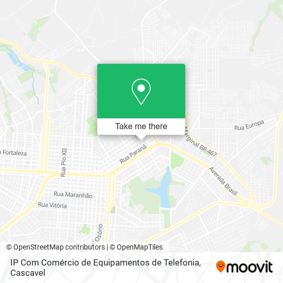 IP Com Comércio de Equipamentos de Telefonia map