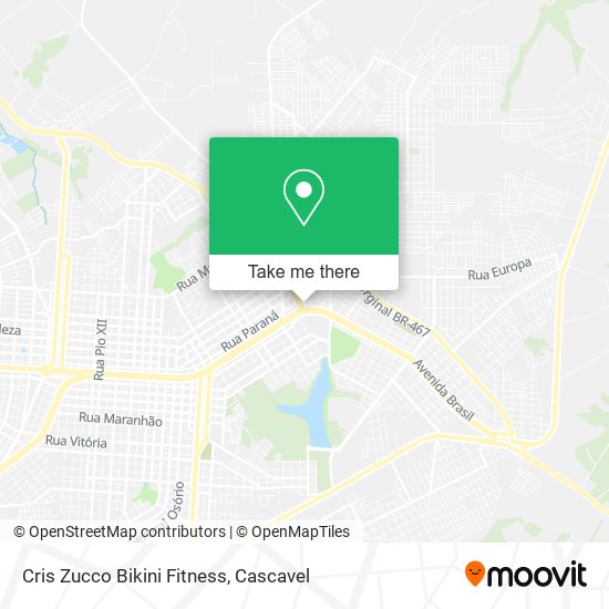 Cris Zucco Bikini Fitness map