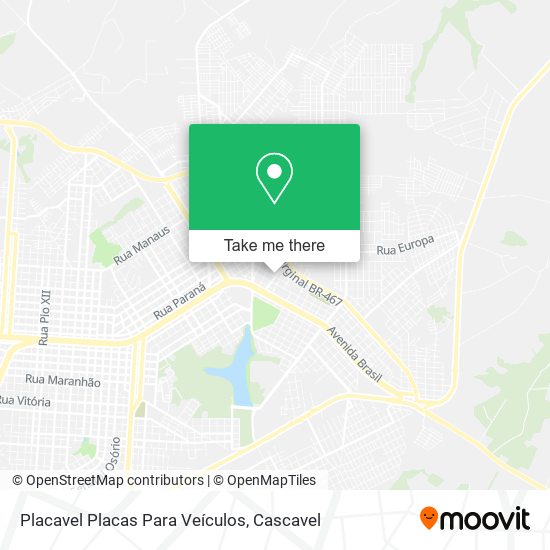 Mapa Placavel Placas Para Veículos