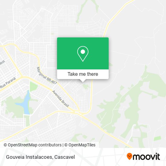 Gouveia Instalacoes map