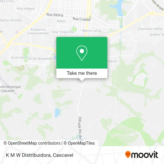K M W Distribuidora map