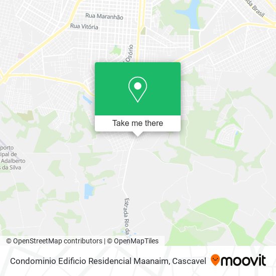 Condominio Edificio Residencial Maanaim map