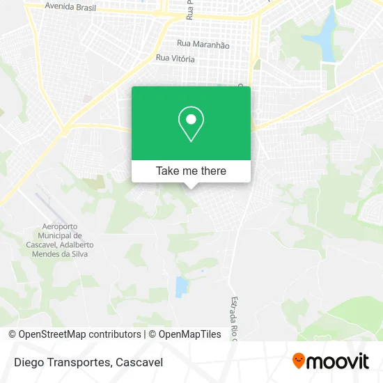 Diego Transportes map