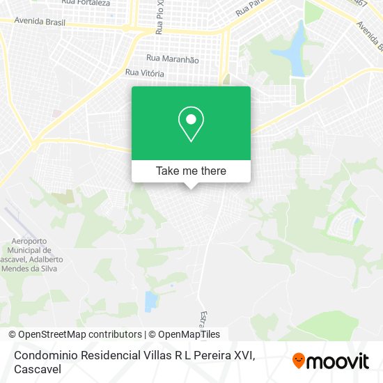 Condominio Residencial Villas R L Pereira XVI map