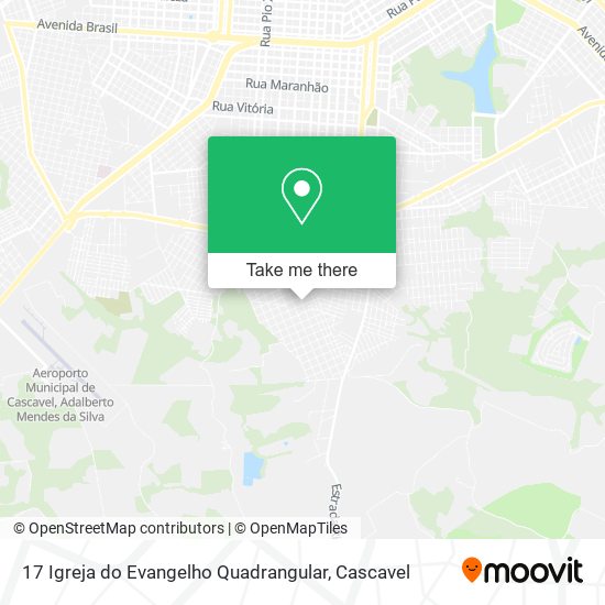 Mapa 17 Igreja do Evangelho Quadrangular