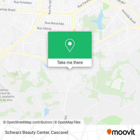 Schwarz Beauty Center map