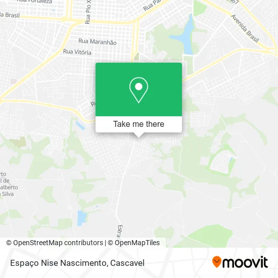 Espaço Nise Nascimento map