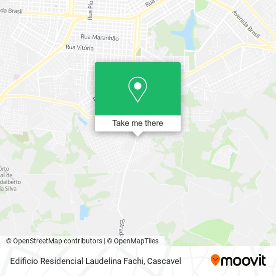 Edificio Residencial Laudelina Fachi map