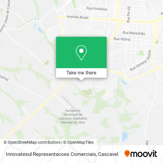 Innovatesul Representacoes Comerciais map