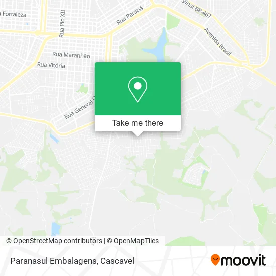 Paranasul Embalagens map