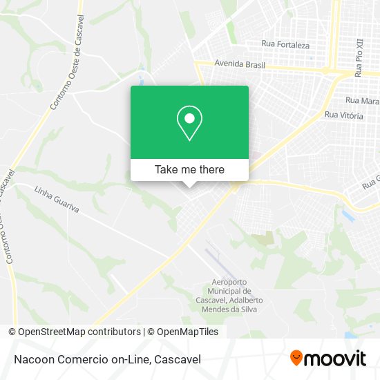 Nacoon Comercio on-Line map