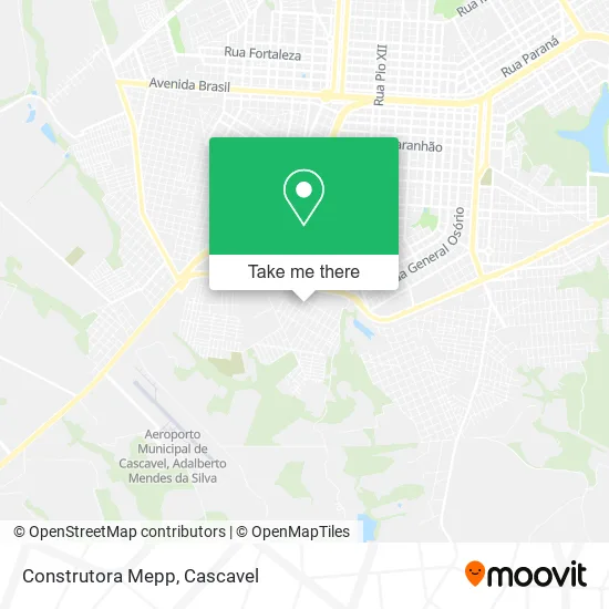 Construtora Mepp map