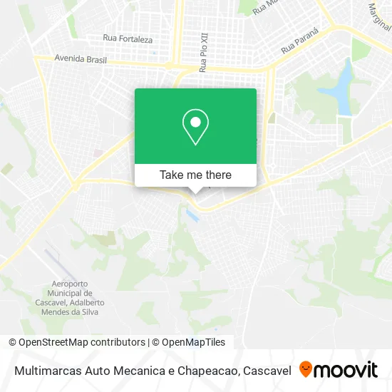 Multimarcas Auto Mecanica e Chapeacao map