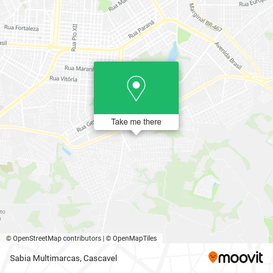 Sabia Multimarcas map