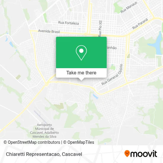 Chiaretti Representacao map