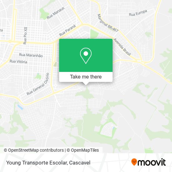 Young Transporte Escolar map