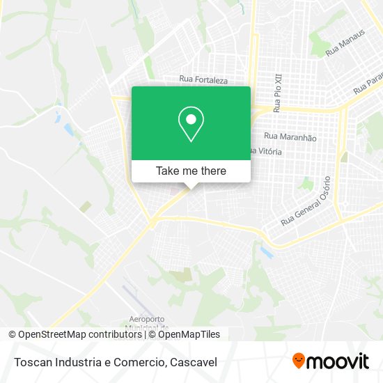 Toscan Industria e Comercio map