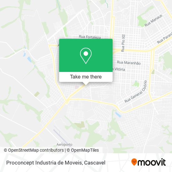 Proconcept Industria de Moveis map
