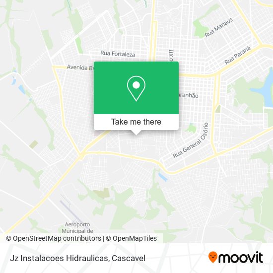 Jz Instalacoes Hidraulicas map