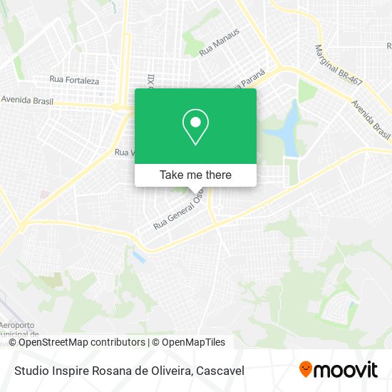 Studio Inspire Rosana de Oliveira map