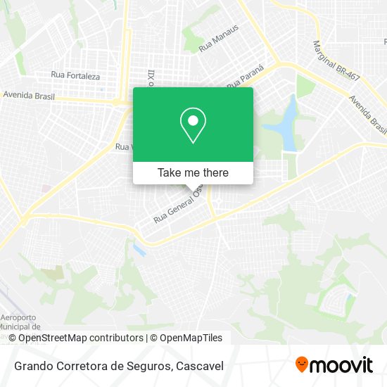 Grando Corretora de Seguros map