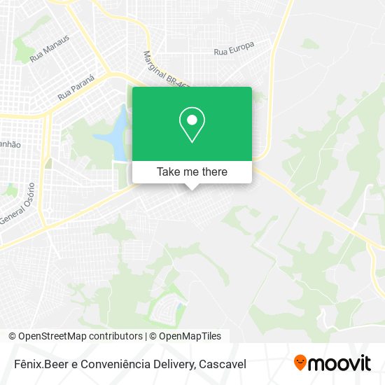 Fênix.Beer e Conveniência Delivery map